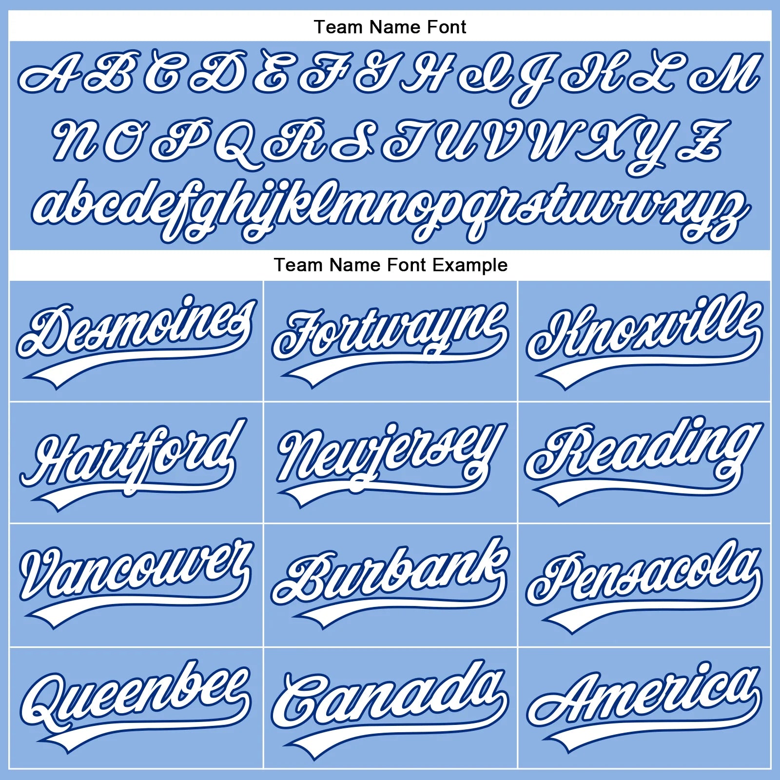 Vsdscscc | Custom Light Blue & White Pinstripe Baseball Jersey – Personalized Royal Team Jersey