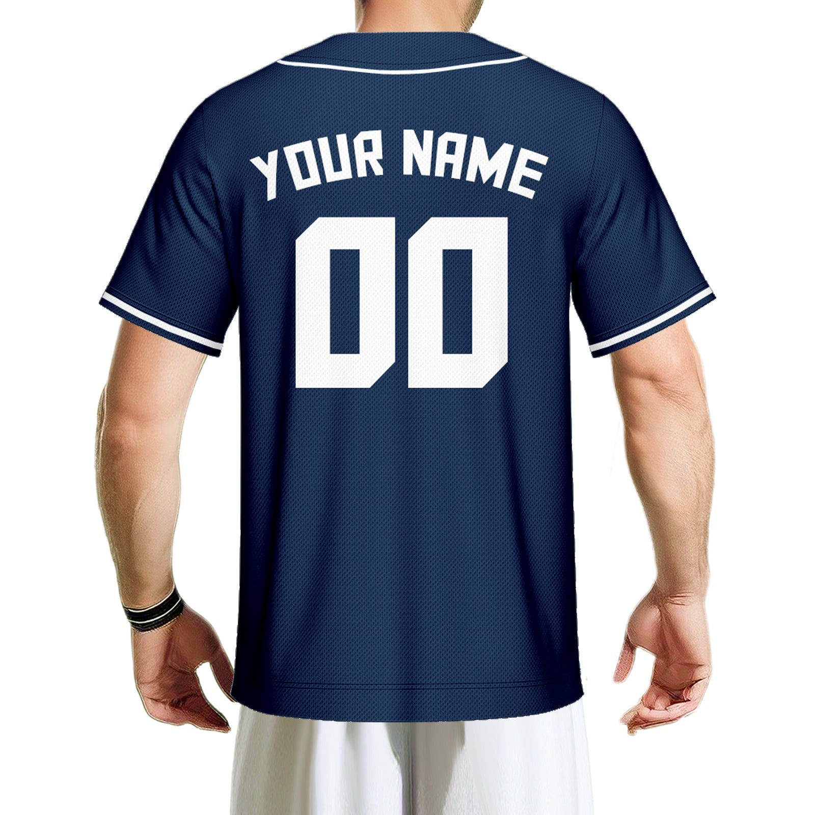 Vsdscscc | Custom Royal & White Baseball Jersey – Personalized Team Baseball Jersey