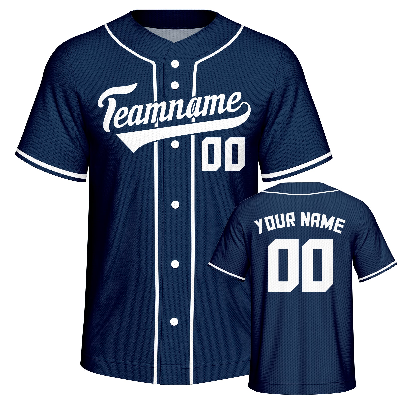 Vsdscscc | Custom Royal & White Baseball Jersey – Personalized Team Baseball Jersey