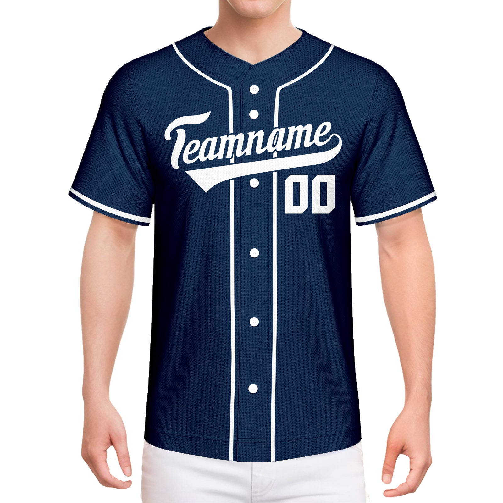 Vsdscscc | Custom Royal & White Baseball Jersey – Personalized Team Baseball Jersey