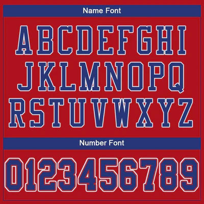 Custom Red V-Gradient Texture Blue-White Contrast Mesh Dominican Republic Flag Throwback Football Jersey